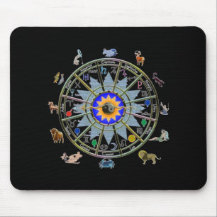 Astrology - ZODIAC-  Signs Mouse Pad