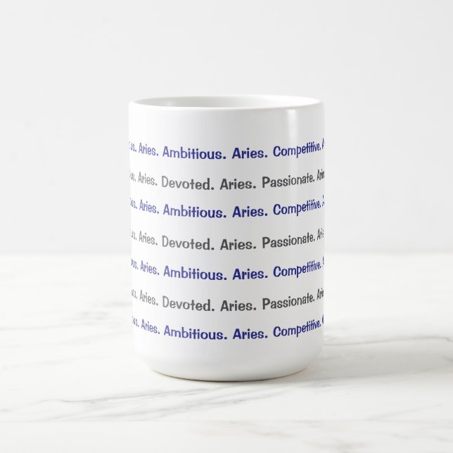AstroloME Aries Coffee Mug (Center)
