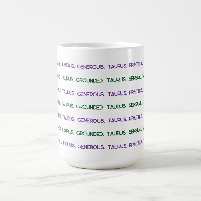 AstroloME Taurus Coffee Mug (Center)