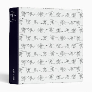 Astronaut 3 Ring Binder