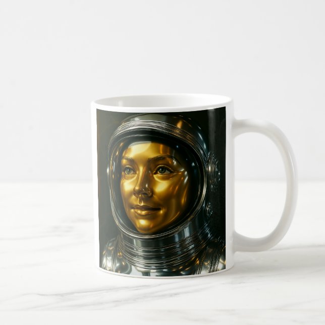 Astronaut 3d coffee mug (Right)