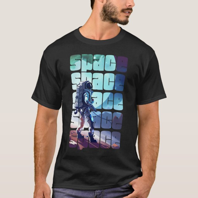 Astronaut Adventure: Reach for the Cosmos T-Shirt (Front)