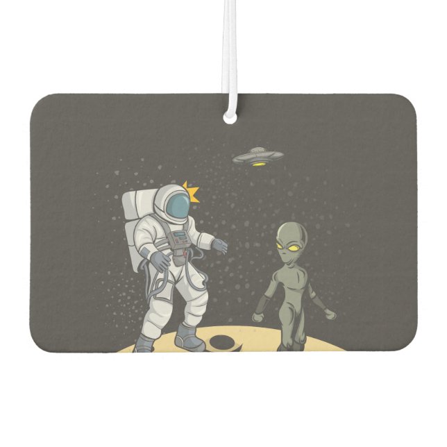 Astronaut and alien    air freshener (Front)