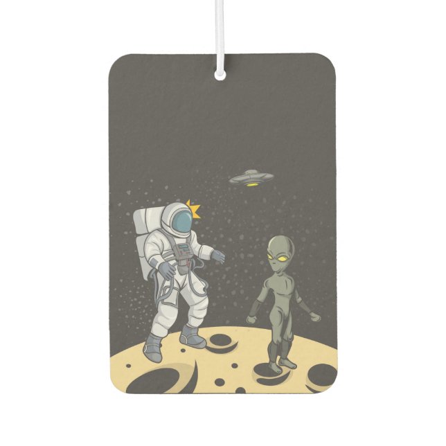 Astronaut and alien     air freshener (Front)