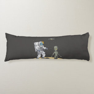 Astronaut and alien body pillow