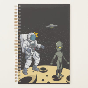 Astronaut and alien planner