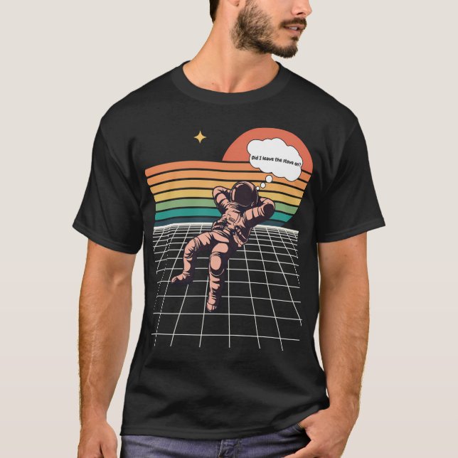 Astronaut Anxiety T-Shirt (Front)