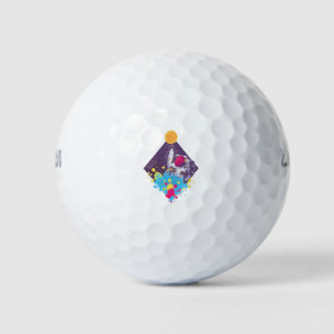 Astronaut Art Golf Balls