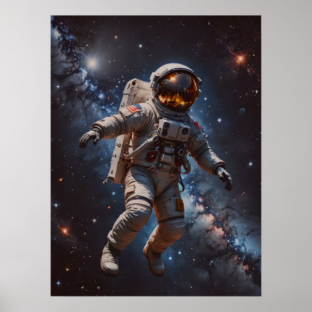 Astronaut Art Poster (Front)