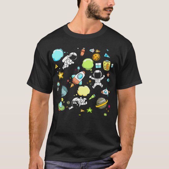 Astronaut Art T-Shirt (Front)