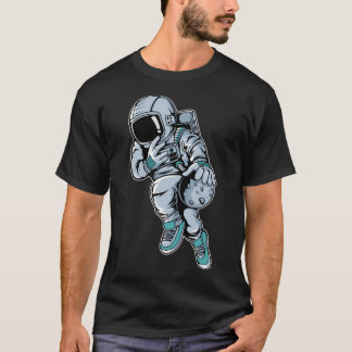 Astronaut Basketball Champion T-Shirt