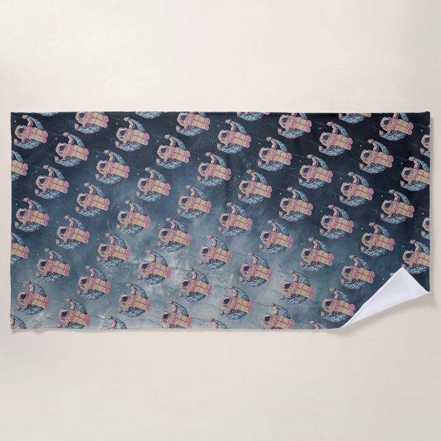Astronaut Beach Towel (Front)