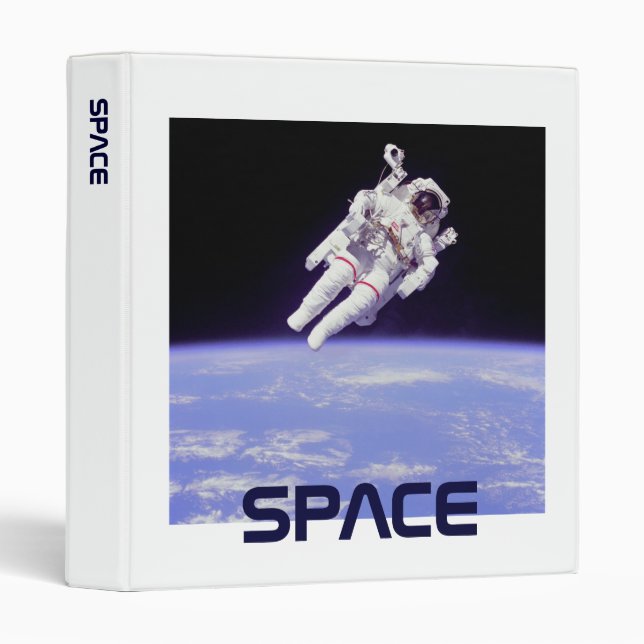 Astronaut Binder (Front/Spine)