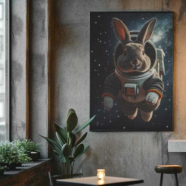 Astronaut Bunny Poster (Creator Uploaded)