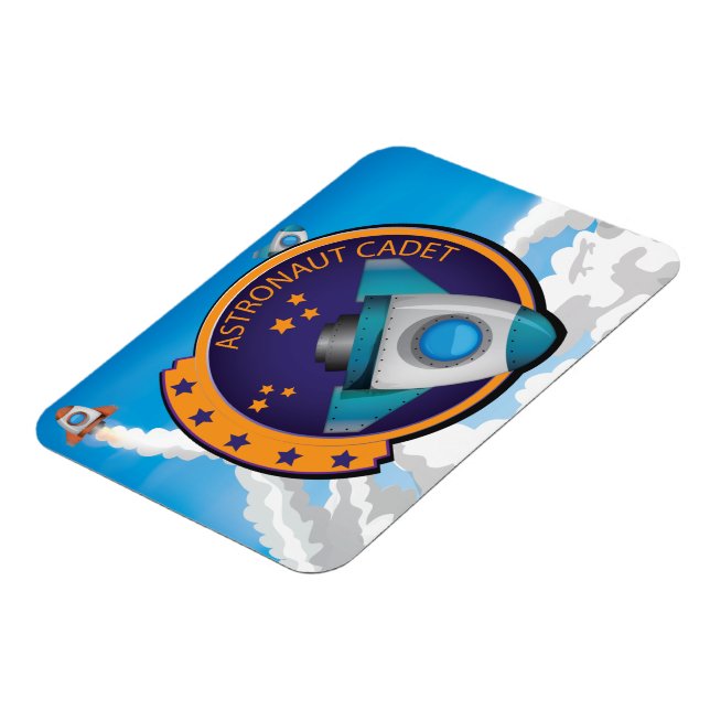 Astronaut Cadet Badge Magnet (Left Side)