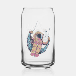 Astronaut Can Glass