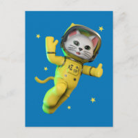 Astronaut Cat  Cartoon
