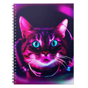 astronaut cat notebook