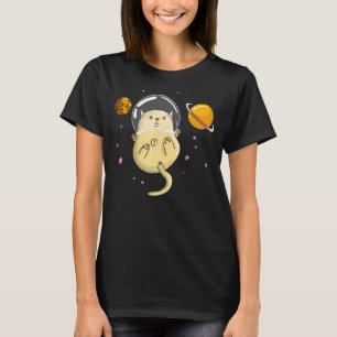 Astronaut cat space cat for men women kids T-Shirt