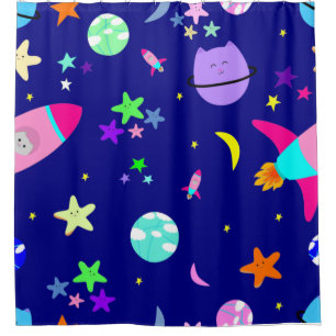 astronaut cat spaceship galaxy
