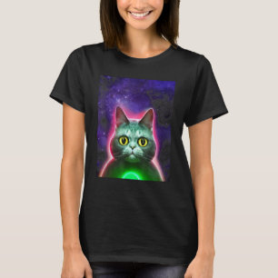 Astronaut cat Tee space cat Tee for men, women, ki