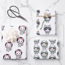 Astronaut Cats in Space With Friends Cute