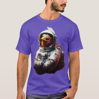 Astronaut Chicken 3 T-Shirt