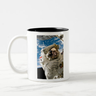 Astronaut Cool Outer Space Pictures Cool  Space Two-Tone Coffee Mug