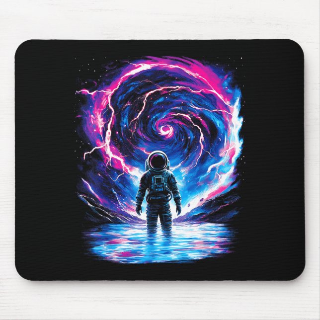 Astronaut Cosmic Outer Space Galaxy Science  Mouse Pad (Front)