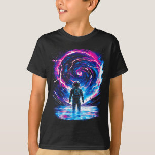Astronaut Cosmic Outer Space Galaxy Science  T-Shirt