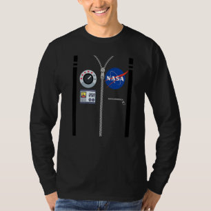 Astronaut Costume For Kids Men Women Space Suit T-Shirt