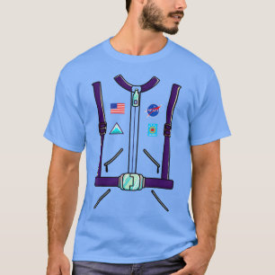 Astronaut Costume Space Suit Adult Men Women Kids  T-Shirt