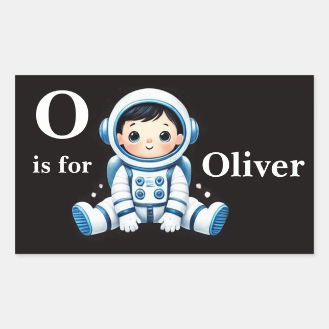 Astronaut Custom Sticker (Front)
