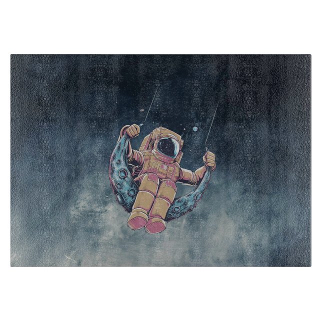 Astronaut Cutting Board (Front)