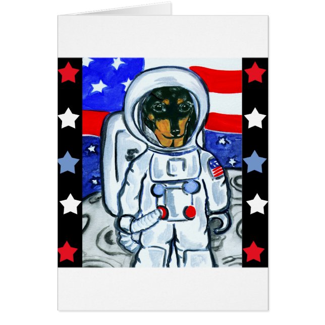 Astronaut dachshund (Front)