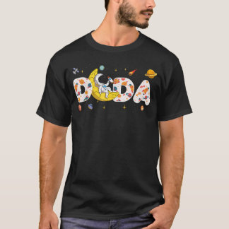 Astronaut Dada Space Birthday Planets Party T-Shirt