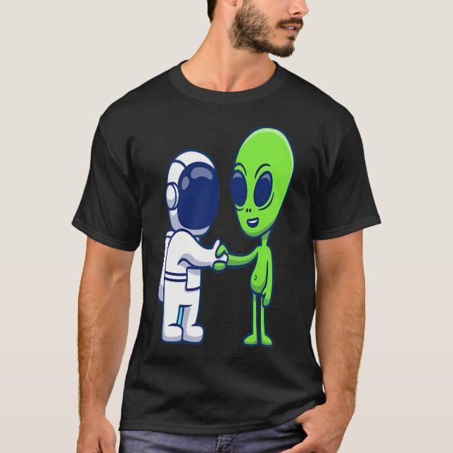 Astronaut Design T-Shirt (Front)