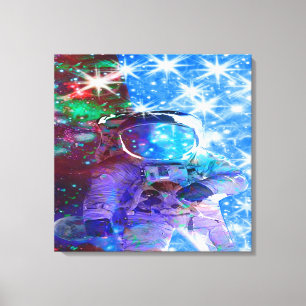 Astronaut Dimensions Canvas Print