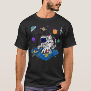 Astronaut DJ Psychedelic Music Techno EDM Festival T-Shirt