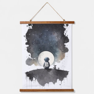 Astronaut Dreaming Hanging Tapestry