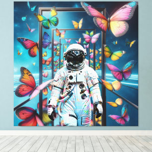 Astronaut Dreamscape Canvas Print