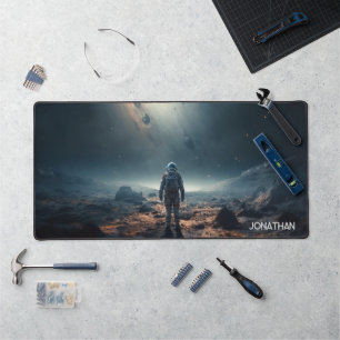 Astronaut Explorez Planètes Espace Voyage Galaxie