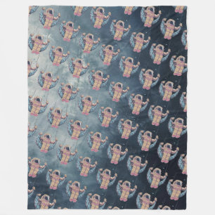 Astronaut Fleece Blanket