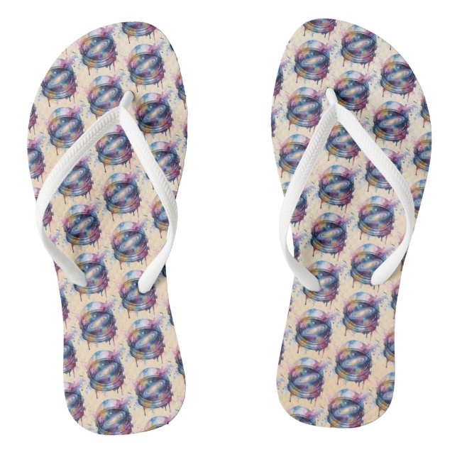 Astronaut Flip Flops (Footbed)