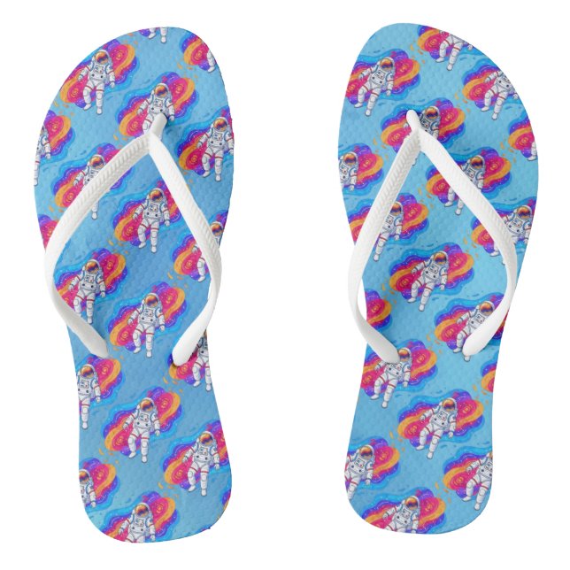 Astronaut Flip Flops (Footbed)