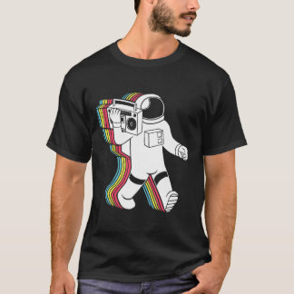 Astronaut Funk Retro Funny boy T-Shirt