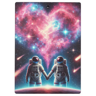 Astronaut Galaxy Clipboard