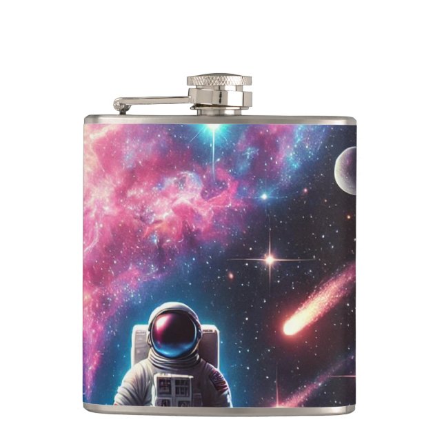 Astronaut Galaxy Flacon de vinyle (Devant)