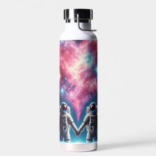 Astronaut Galaxy Water Bottle