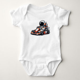 Astronaut Go-Kart Baby Bodysuit